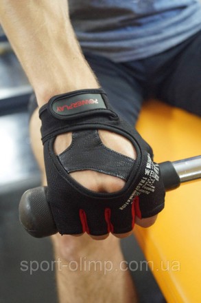Перчатки для фитнеса и тяжелой атлетики PowerPlay 2222 Черные M
Назначение: для . . фото 8