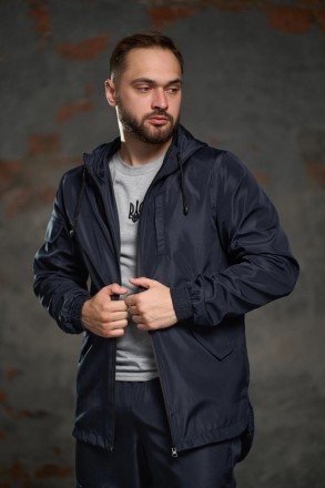 Чоловіча куртка softshell Easy софтшелл Куртка демісезонна з капюшоном осінь вес. . фото 4