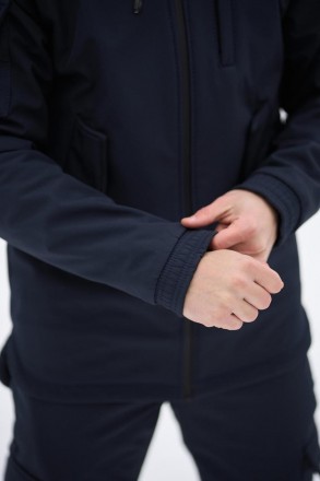 Чоловіча куртка soft shell Intruder софтшелл Куртка демісезонна з капюшоном осін. . фото 6