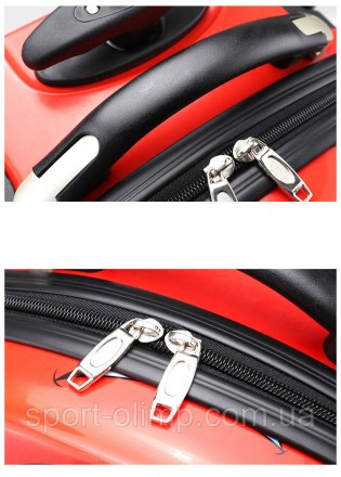 Комплект дорожня валіза на колесах і рюкзак Тачки (Cars) RESTEQ із зображенням г. . фото 11