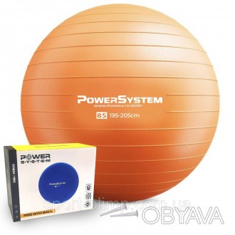 М'яч гімнастичний POWER SYSTEM PS - 4018 85cm 
Призначення: для занять фітне. . фото 1
