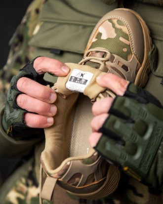 Чоловічі тактичні кросівки військові кроси для чоловіків армійські мультикам
мат. . фото 8