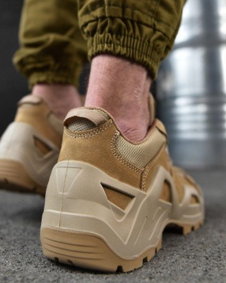 Чоловічі Тактичні Кросівки Vaneda Військові кроси для чоловіків Армійські Койот
. . фото 7