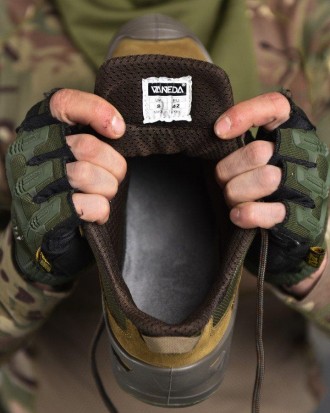 Чоловічі Тактичні Кросівки Vaneda Військові кроси для чоловіків Армійські 
- COR. . фото 10