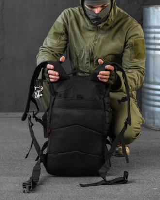 Тактичний штурмовий рюкзак для військових ВСУ 47 л US Laser Cut Assault чорний
Х. . фото 4