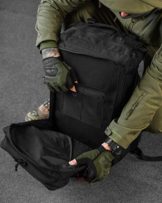 Тактичний штурмовий рюкзак для військових ВСУ 47 л US Laser Cut Assault чорний
Х. . фото 9