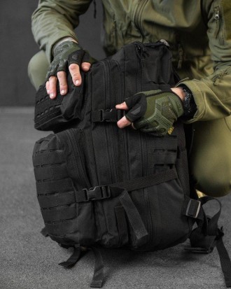 Тактичний штурмовий рюкзак для військових ВСУ 47 л US Laser Cut Assault чорний
Х. . фото 7