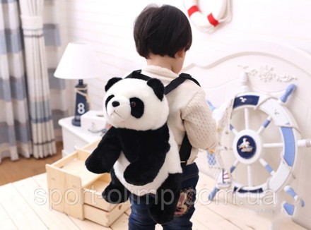 Симпатичные детские рюкзачки-игрушки в виде панды RESTEQ) Можно использовать по . . фото 2