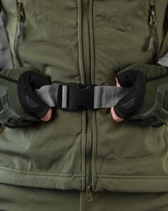 Военный Тактический Рюкзак с Системой Molle Армейский пиксель серый 25 литров
* . . фото 11