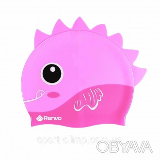 Дитяча Шапочка для плавання Renvo Sentani JR Рожевий OSFM (1SC300-05) Пловіння —. . фото 1