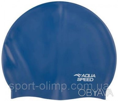 100% силиконовая шапочка для плавания от Aquaspeed, предназначенная для идеально. . фото 1