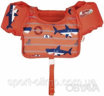 Жилет для плавания с рукавами AQUA SPEED детский (3–6 лет) разработан для обеспе. . фото 1