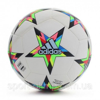 Мяч футбольный Adidas Champions League1 Size 5
Бесшовный тренировочный мяч, созд. . фото 2