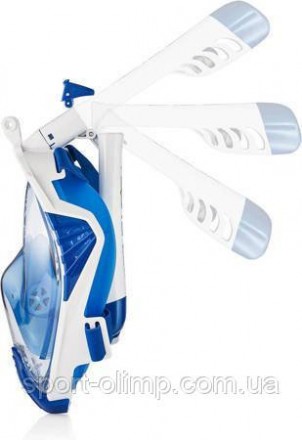 Полнолицевая маска Aqua Speed DRIFT 7086 белый, синий S/M 249-51
Современная мас. . фото 3