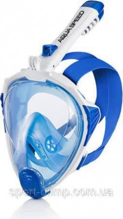 Полнолицевая маска Aqua Speed DRIFT 7086 белый, синий S/M 249-51
Современная мас. . фото 2