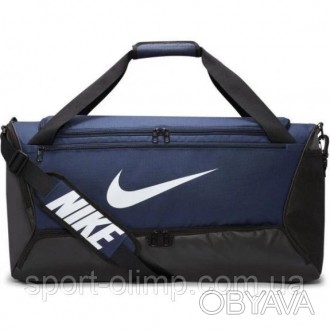 Сумка Nike NK BRSLA M DUFF - 9.5 60L синий, черный 63,5х30,5х30,5 см DH7710-410