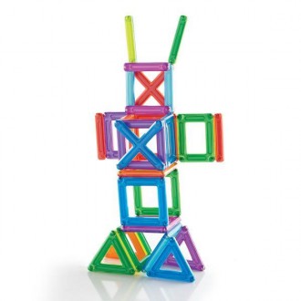 Магнитная игрушка-конструктор с легкой системой соединения элементов. Шесть уник. . фото 7
