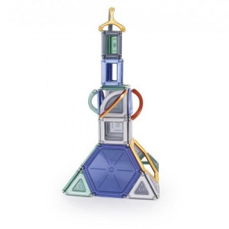Магнитная игрушка-конструктор архитектурной тематики с легкой системой соединени. . фото 3