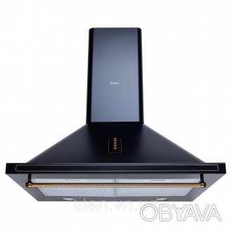 Витяжка Perfelli K 6332 BL RETRO 700 LED купольна