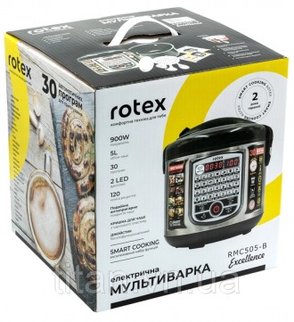 Мультиварка Rotex RMC505-B - чудовий помічник на кухні, що відрізняється підвище. . фото 8