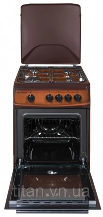 Плита газова Milano ML50 G1/01 коричнева (газ.контр.). . фото 4 Відмінний варіант Недорога плита Milano GAS COOKER ML50 відноситься до категорії. . фото 4
