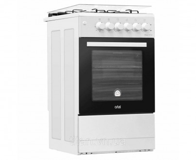 Плита комбінована ARTEL MILAGRO 50 10-E WHITE. . фото 3 Комбінована плита ARTEL MILAGRO 50 10-E – стильний функціональний пристрій з 4-м. . фото 3