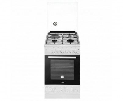 Плита комбінована ARTEL MILAGRO 50 10-E WHITE. . фото 4 Комбінована плита ARTEL MILAGRO 50 10-E – стильний функціональний пристрій з 4-м. . фото 4