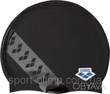 Шапочка для плавания Team Stripe Cap выполнена в ретро-дизайне, что актуально вс. . фото 1