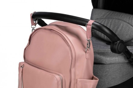 Елегантний легкий і місткий рюкзак для аксесуарів з підкладкою для змінення підг. . фото 3