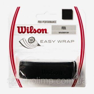 Ручка на ракетку для великого тенісу Wilson Pro performance grip black (WRZ47080. . фото 2