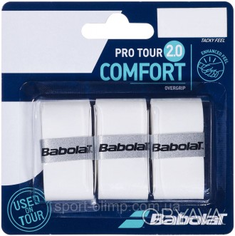 Обмотка Babolat Pro Tour 2.0 X 3 White (653053/101)
Намотка Babollat це еластичн. . фото 1