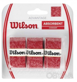 Намотка Wilson Advantage overgrip Red 3pack (WRZ4033)
Намотка Wilson - це еласти. . фото 1
