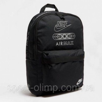 Рюкзак Nike NK NK HERITAGE BKPK - AIRMAX FA23 Чорний 43 x 30,5 x 15,2 см (FQ0229. . фото 2