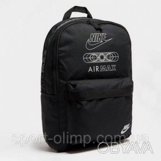 Рюкзак Nike NK NK HERITAGE BKPK - AIRMAX FA23 Чорний 43 x 30,5 x 15,2 см (FQ0229. . фото 1