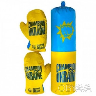 Отлично выполненный боксерский набор СРЕД "Украина" 0006DT, дополненный стильной. . фото 1