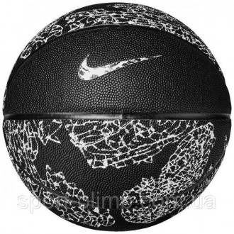 Мяч баскетбольный Nike NIKE BASKETBALL 8P PRM ENERGY DEFLATED BLACK/BLACK/BLACK/. . фото 2