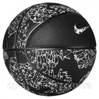 М'яч баскетбольний Nike NIKE BASKETBALL 8P PRM ENERGY DEFLATED BLACK/BLACK/B. . фото 3