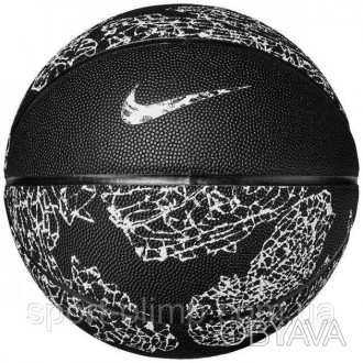 Мяч баскетбольный Nike NIKE BASKETBALL 8P PRM ENERGY DEFLATED BLACK/BLACK/BLACK/. . фото 1