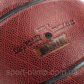 М'яч баскетбольний JORDAN DIAMOND OUTDOOR 8P DEFLATED AMBER/BLACK/METALLIC G. . фото 3