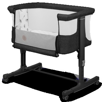 Зручне та безпечне ліжко AURORA 3-в-1 дозволяє поставити її прямо з батьківським. . фото 4