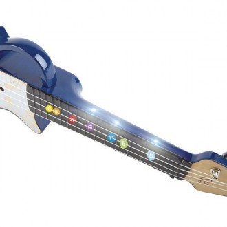 Музыкальная гитара Hape в стильном синем цвете – потрясающий подарок для юного м. . фото 5