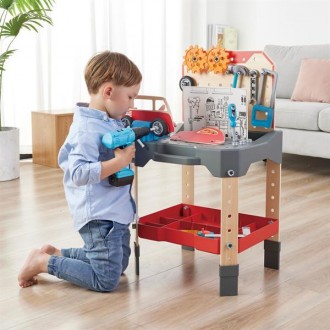 Іграшковий верстат Hape Автомайстерня створений для хлопчиків від 3 років.
До ко. . фото 2