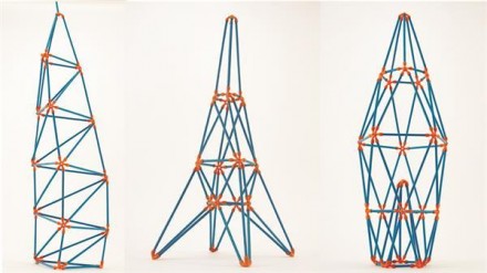 Конструктор контурний із бамбука Hape Flexistix Bibe створений для дітей від 4 р. . фото 10