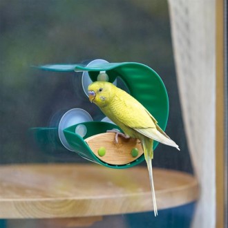 Кормушка для птиц на окно Hape понравится юным любителям природы от 4 лет. 
Набл. . фото 5