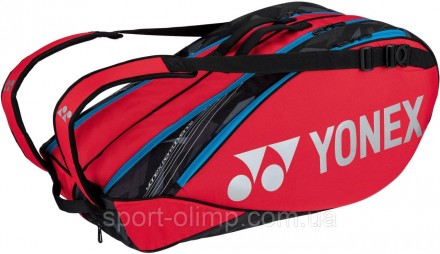 Чохол Yonex BAG92226 Pro Tournament Bag (6 pcs) (Tango Red) (BA92226 Tango Red)
. . фото 2