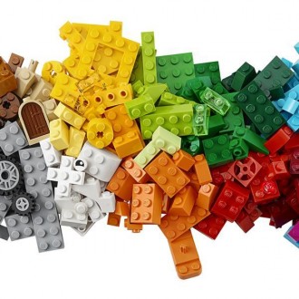 Тостер, поїзд, привид! Пориньте з головою в цей набір кубиків LEGO® Classic сере. . фото 4