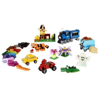Тостер, поїзд, привид! Пориньте з головою в цей набір кубиків LEGO® Classic сере. . фото 3