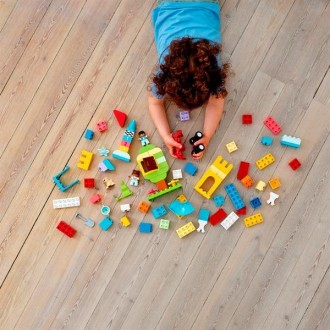 Игра с конструктором LEGO DUPLO Classic Большая коробка с кубиками пробуждает во. . фото 8
