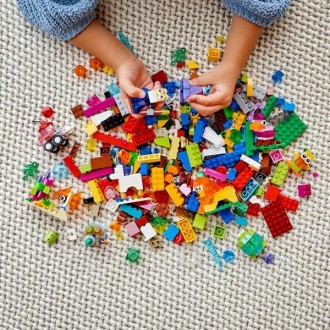 «Прозрачные кубики для творчества» LEGO® Classic (11013) – это удивительный набо. . фото 7