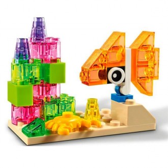 «Прозрачные кубики для творчества» LEGO® Classic (11013) – это удивительный набо. . фото 4
